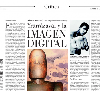 Yrarrázaval y la imagen digital