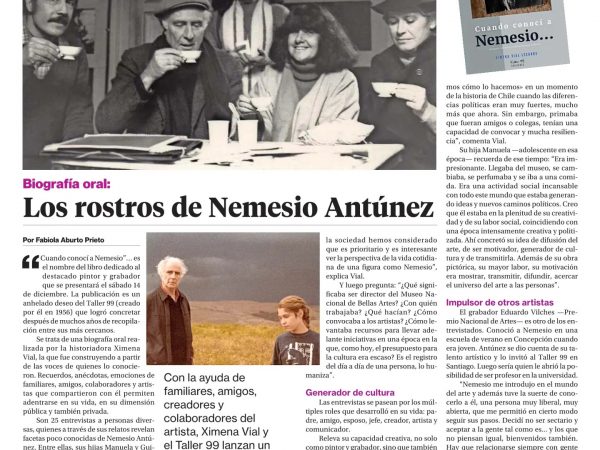 Biografía Oral: Los Rostros de Nemesio Antúnez