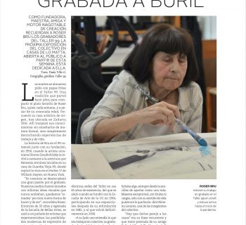 “ROSER GRABADA A BURIL”